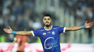 حرکت ارزشمند مهاجم استقلال پیش از دیدار با السد
