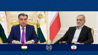 پیام پزشکیان به رئیس‌جمهور تاجیکستان در روز استقلال
