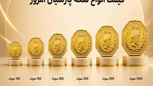 آخرین قیمت سکه پارسیان امروز 27 شهریور؛ جدول کامل قیمت ها