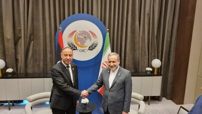 عراقجی یلتقی وزیر الخارجیة اللیبی بالوکالة فی بغداد

