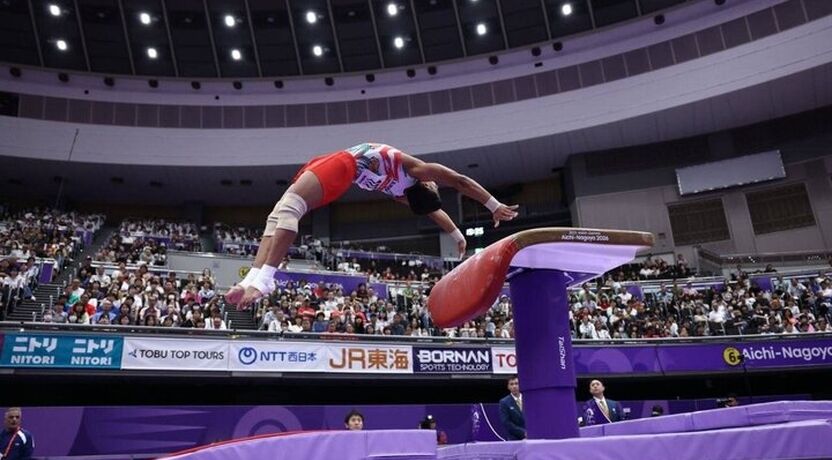 Iranian gymnast Olfati wins silver at 2026 Asian Games