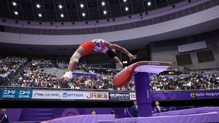 Iranian gymnast Olfati wins silver at 2026 Asian Games