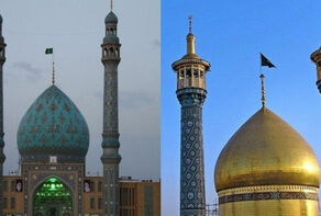درب های حرم حضرت معصومه(سلام الله علیها) و مسجد مقدس جمکران به روی زائران بسته شد