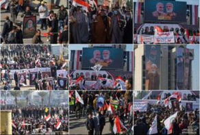 سنگ تمام عراقی‌ها در سالگرد شهادت حاج قاسم و ابومهدی