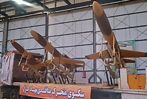 الجيش الايراني يختبر بنجاح إطلاق صاروخ من مسيّرة 