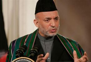 كرزاي يشيد بالدعم الايراني الدؤوب لإحلال السلام في أفغانستان