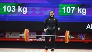 رباعة إیرانیة تحرز المیدالیة البرونزیة ضمن منافسات دورة الألعاب الآسیویة

