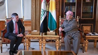 موضع صریح مسعود بارزانی در دیدار با مقام ارشد آمریکایی: هرگز وارد درگیری‌های منطقه نمی‌شویم