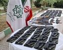 بازداشت ۲ تروریست و کشف ۱۰۹ قبضه سلاح جنگی در کرمانشاه