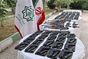 بازداشت ۲ تروریست و کشف ۱۰۹ قبضه سلاح جنگی در کرمانشاه
