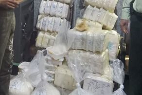 کشف محموله ۱۵۹ کیلویی شیشه در شادگان