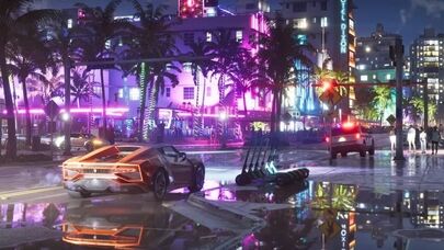 جزئیات تازه GTA 6؛ از خیابان‌های خیس وایس‌سیتی تا گردهمایی خودروها