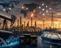 Дым от войны, поднимавшийся с нефтеперерабатывающих заводов в Персидском заливе, достиг улиц Америки