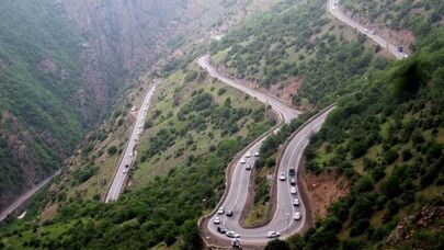 ترافیک در جاده چالوس سنگین شد؛ آخرین وضعیت محورهای شمالی