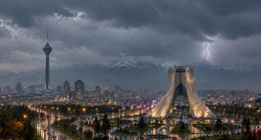 پیش‌بینی هوای تهران در پنج روز آینده؛ وزش باد و احتمال بارش پراکنده
