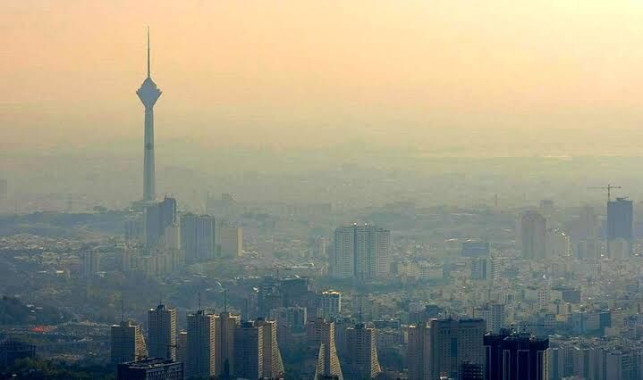 هشدار زرد آلودگی هوا در تهران