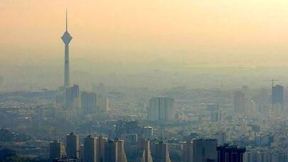 هشدار زرد آلودگی هوا در تهران